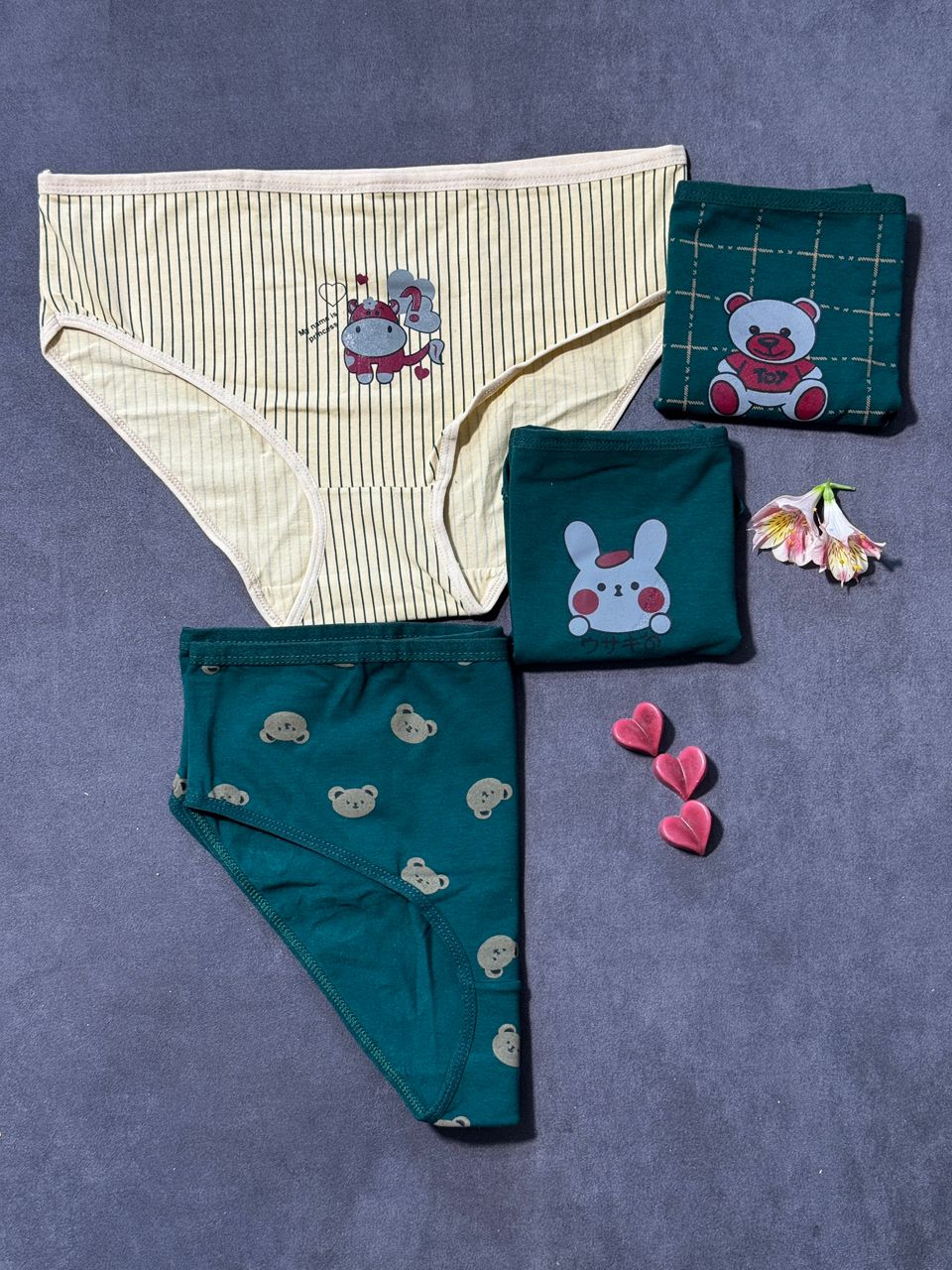 پک 3 عددی شورت عروسکی سایز بزرگ